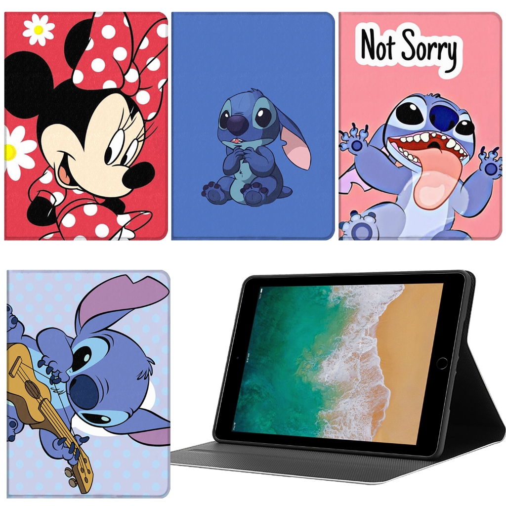 เหมาะสําหรับ iPad Air2 9.7 นิ้ว 2015 เคสป้องกัน Air1 9.7 นิ้ว 2014 หนังสือการ์ตูนสไตล์ sleep wake-up