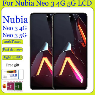 ต้นฉบับสําหรับ Nubia Neo 3 4G 5G หน้าจอ LCD พร้อมการเปลี่ยนก…