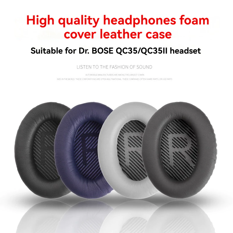 แผ่นครอบหูฟัง แบบเปลี่ยน สําหรับ Bose QuietComfort QC 2 15 25 35 QC2 QC15 QC25 QC35 Earpads Ear pads Earpbuff Ear Cushion