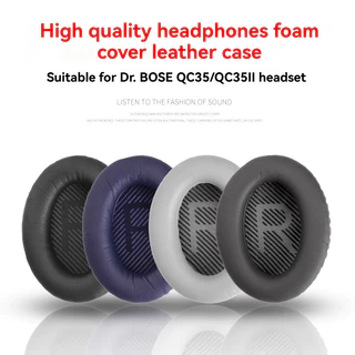 แผ่นครอบหูฟัง แบบเปลี่ยน สําหรับ Bose QuietComfort QC 2 15 25 35 QC2 QC15 QC25 QC35 Earpads Ear pads Earpbuff Ear Cushion