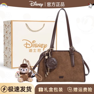 กระเป๋าผู้หญิงดิสนีย์แท้ | กระเป๋าถือความจุขนาดใหญ่สีน้ําตาล…