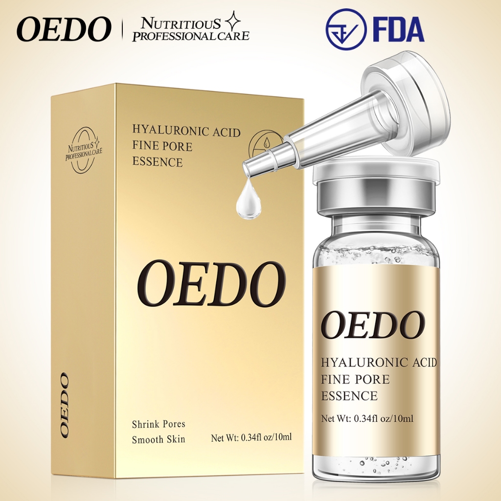 OEDO FDA เซรัมบำรุงหน้า เซรั่มหน้าใส ครีมบำรุงผิว ลดเลือนรูขุมขน มีกรดไฮยาลูโรนิก ต่อต้านริ้วรอย ราคา ถูกที่สุด ดีลบีเคเค แกลเลอรีภาพที่ 9