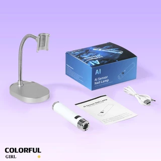 SNRQI G1 ยี่ห้อ AI 2.0 เครื่องเป่าไฟฉาย|โคมไฟเล็บ AI แบบพกพาไร้สาย| แบตเตอรี่ 800มะห์ · 30/60 วินาที จับเวลา · ขนาดเล็ก พกพาสะดวก · ใช้งานง่าย ไม่มีพื้นที่เสีย