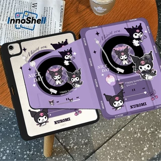 ⚡จัดส่งทันที⚡เคสไอแพดมีโบว์ การหมุน 360 Kuromi Pro13 Gen11 Air7/6 11 Air5/4การ์ตูน เคสipad Gen6/5