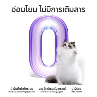 PetClear ไลซีนแมว (120g) เข้มข้น! ลดหวัด ลดคราบน้ำตา ลดจาม เสริมภูมิคุ้มกัน วิตามินแมว อาหารเสริมแมว