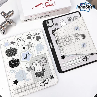 InnoShell อินโนเชล ⚡พร้อมส่ง⚡ 360 ° เคส iPad หมุนได้ Air6 Air5/4 MINI7 ริบบิ้นโบว์หมี ช่องเสียบปากกาเคส iPad ขวา gen9 10.2 gen11 gen10