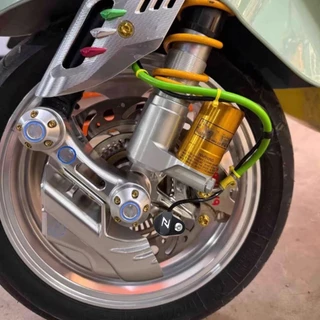 Retro คลาสสิกรถจักรยานยนต์ Zelioni z การ์ดเบรคหน้า ABS Sensor ป้องกันสําหรับ VESPA GTS300 GTV250 Sprint Primavera 150 LX/LXV/S150 อุปกรณ์เสริม