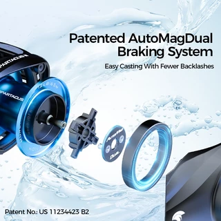 KastKing Spartacus III Baitcasting Reel Line Backlash Prevention Multi Spool 7KG ลากสูงสุด 7.2:1 ความเร็วสูงอเนกประสงค์ตกปลา Reel Lure