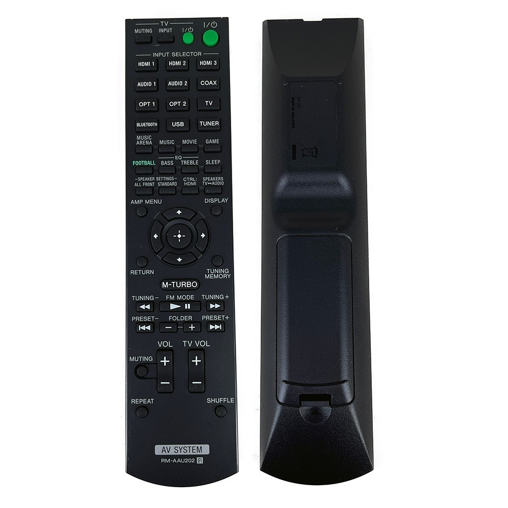 RM-AAU202 เหมาะสําหรับ Sony AV ระบบรีโมทคอนโทรลอินฟราเรด HT-M22 HT-M55 HT-M77 STRKM22 STRKM55 STRKM7