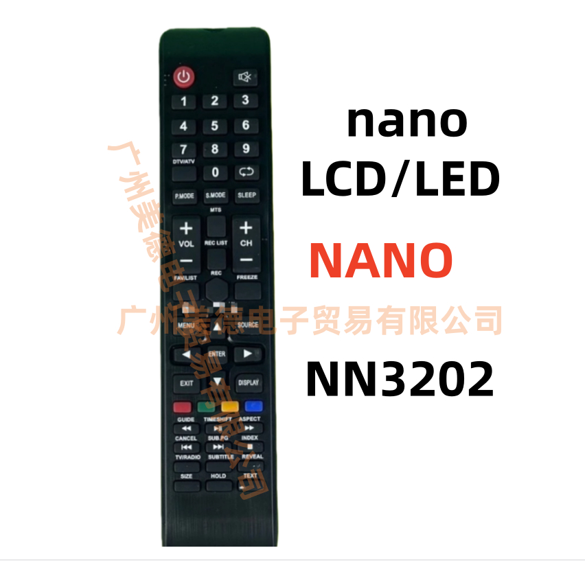 สําหรับรีโมทใช้สําหรับนาโน LED TV LTV-3201,LTV-4003,LTV-4301 ใหม่ Nano NN3202