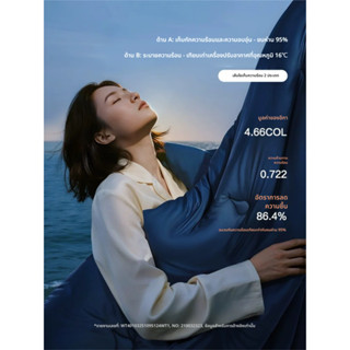 MIDO HOUSE ผ้าห่มขนาดใหญ่พิเศษ 6.5 ฟุต จาก ผ้าห่มระบายความร้…