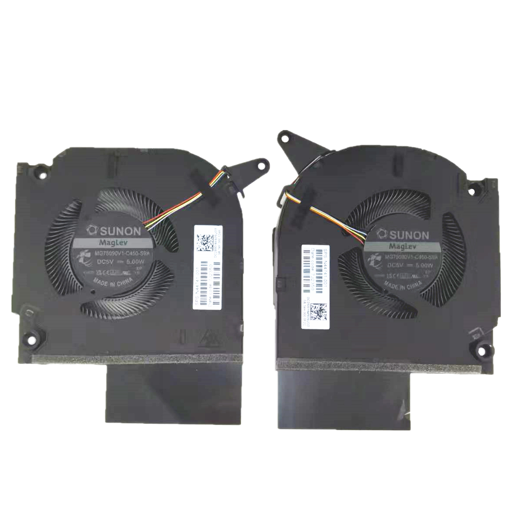 แล็ปท็อปใหม่ CPU + GPU พัดลมระบายความร้อนสําหรับ HP OMEN 9 PLUS 16-U 16-WF 16-XF TPN-C167 TPN-C168 S