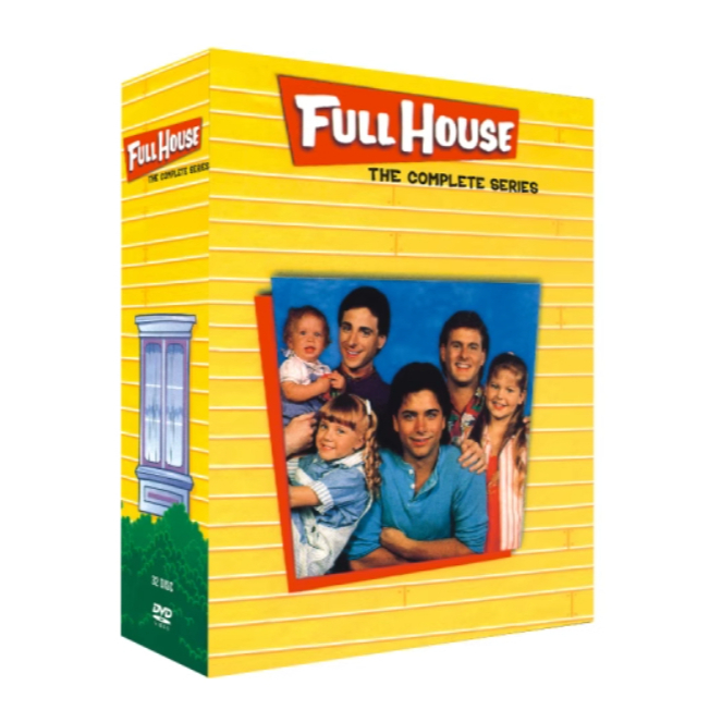 Youth Full House Happy Full House 1-8 Seasons Full House 32DVD คําบรรยายการออกเสียงภาษาอังกฤษ