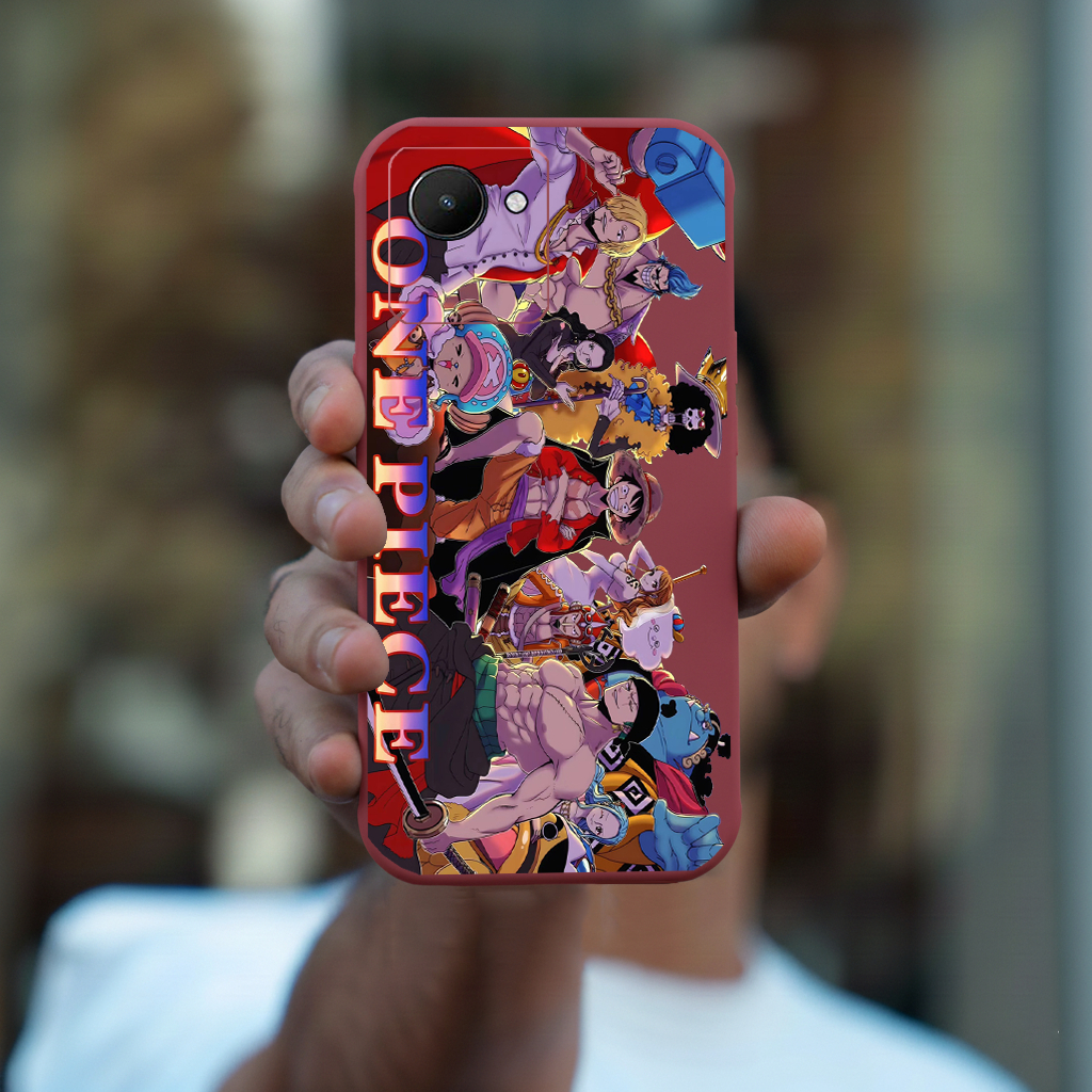 สําหรับRealme 8 9 10 8i 9i 8 Pro 9 Pro 10 Pro 9 Pro Plus 10 Pro Plusเคสโทรศัพท์Cool Anime Pirate Des
