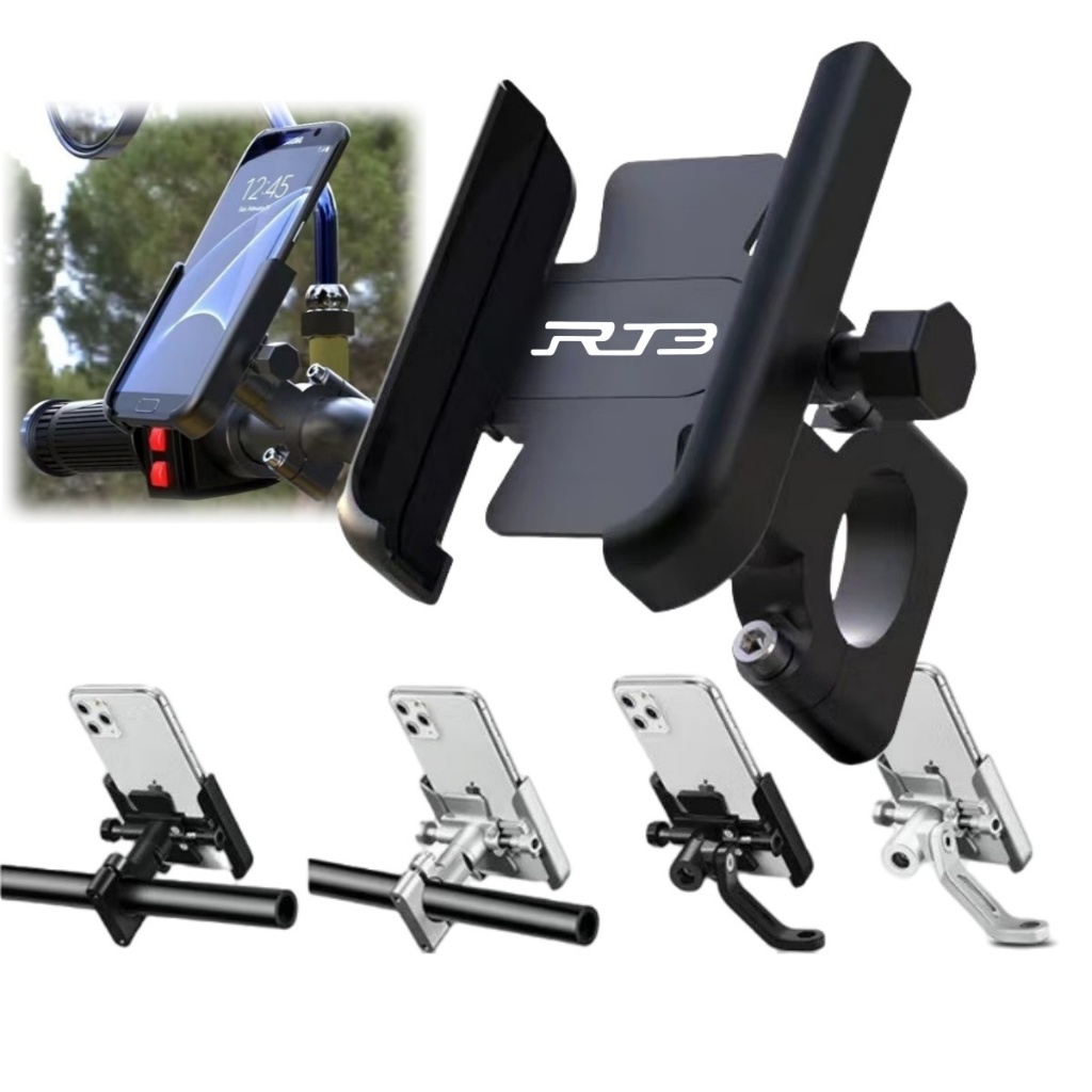 สําหรับ CYCLONE RT3 DAELIM XQ250 250CC รถจักรยานยนต์ CNC อลูมิเนียม Handlebar โทรศัพท์ Mount GPS ผู้
