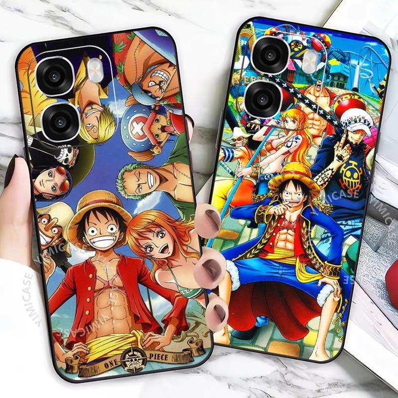 สําหรับ OPPO A6T A6 A6X A3X Pro 4G 5G CPH2783 CPH2819 CPH2817 CPH2831 CPH2683 CPH2641 onepiece กรณีปกอ่อน luffy