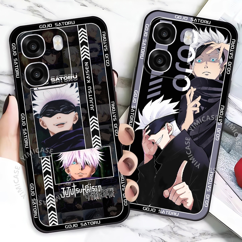 สําหรับ OPPO A6T A6 A6X A3X Pro 4G 5G CPH2783 CPH2819 CPH2817 CPH2831 CPH2683 CPH2641 กรณี Satoru ปกอ่อน Gojo