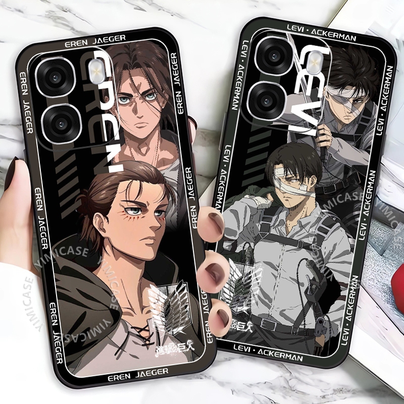 เคสสําหรับ OPPO A6T A6 A6X A3X Pro 4G 5G CPH2783 CPH2819 CPH2817 CPH2831 CPH2683 CPH2641 Attack on Titan Case Soft Cover