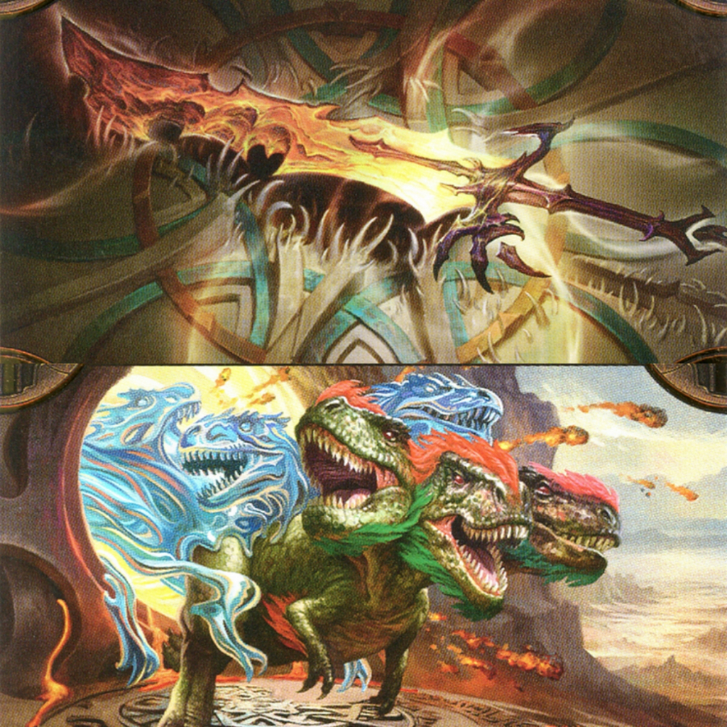 การ์ดทดสอบทำมือ EDH - Raised foil SNC BIG Series