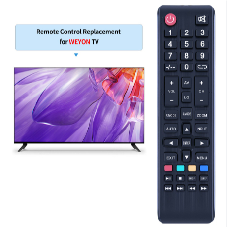 WEYON โทรทัศน์รีโมทคอนโทรล DGTV-YK WEYON TV Remote Parts ใหม่เปลี่ยนรีโมทคอนโทรลสําหรับ WEYON tv