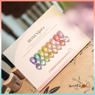 สต็อกพร้อม✨ความหลากหลายของทางเลือกน้ําผึ้ง8สีตาแมว,ชุดแต่งเล็บเพชรหัก(15มล ฟรีคณะกรรมการสี) ลูกปัดแก้วตาแมว,ตาแมวหลากสี,แววเพชรแตก,กาวตาแมวผ้าไหมซาตินสียอดนิยมสี่ฤดู