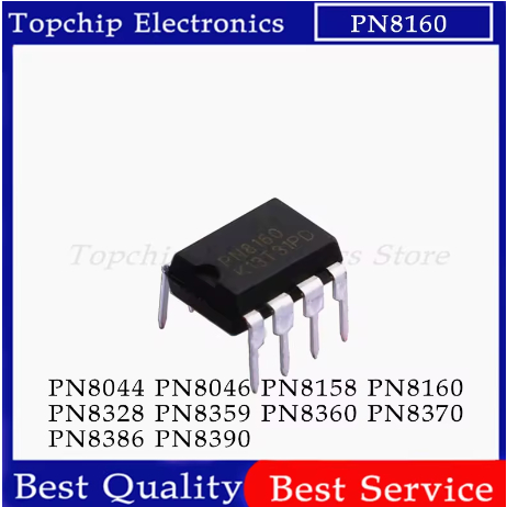 5PCS PN8044M PN8046M PN8158 PN8160 PN8328 PN8370 PN8386 PN8359 PN8360 PN8390 DIP ยี่ห้อ-ใหม่เดิม