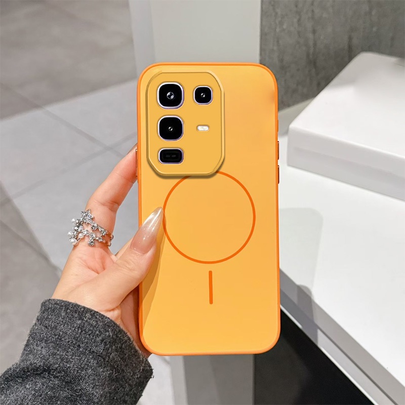 สําหรับ Infinix หมายเหตุ 50S 50 Pro Plus Note50 Pro + 5G 4G X6855 X6858 X6856870 เคสโทรศัพท์แม่เหล็กฝาครอบป้องกัน Anti Drop Precision หลุมปลอก