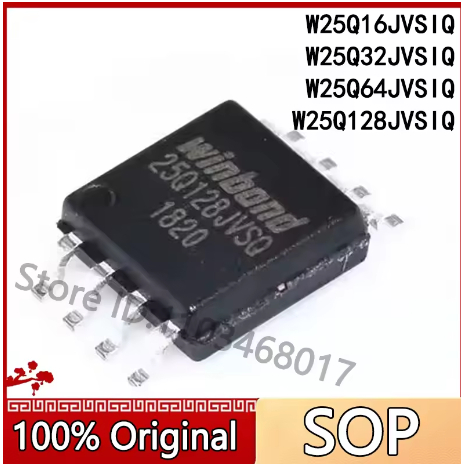 5PCS ใหม่ W25Q16JVSIQ SOP-8 W25Q80DVSIG W25Q32JVSIQ W25Q64JVSIQ W25Q128JVSIQ W25Q16 W25Q32 W25Q64 W2