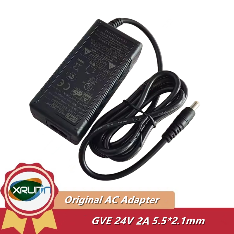 GVE M51- ของแท้240200-D AC DC Adapter Charger 24V 2A 5.5*2.1 มม. 48W แหล่งจ่ายไฟ