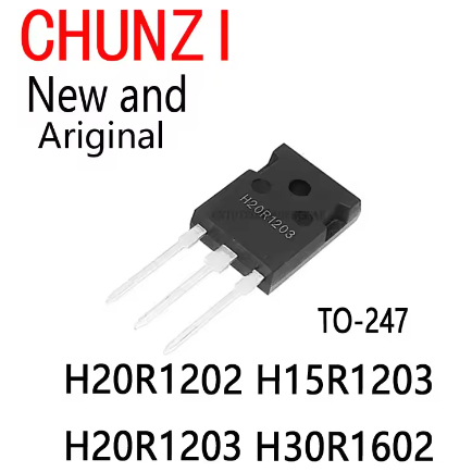1-5PCS ใหม่และต้นฉบับ H30R1603 15R1203 20R1202 20R1203 30R1602 TO-247 H20R1202 H15R1203 H20R1203 H30