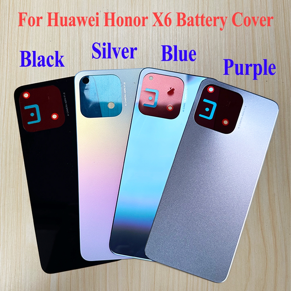 ใหม่ 6.5 "สําหรับ Honor X6 ฝาหลังแบตเตอรี่ด้านหลังเปลี่ยนชิ้นส่วนสําหรับ Honor X6 VNE-LX1 VNE-LX2 VN