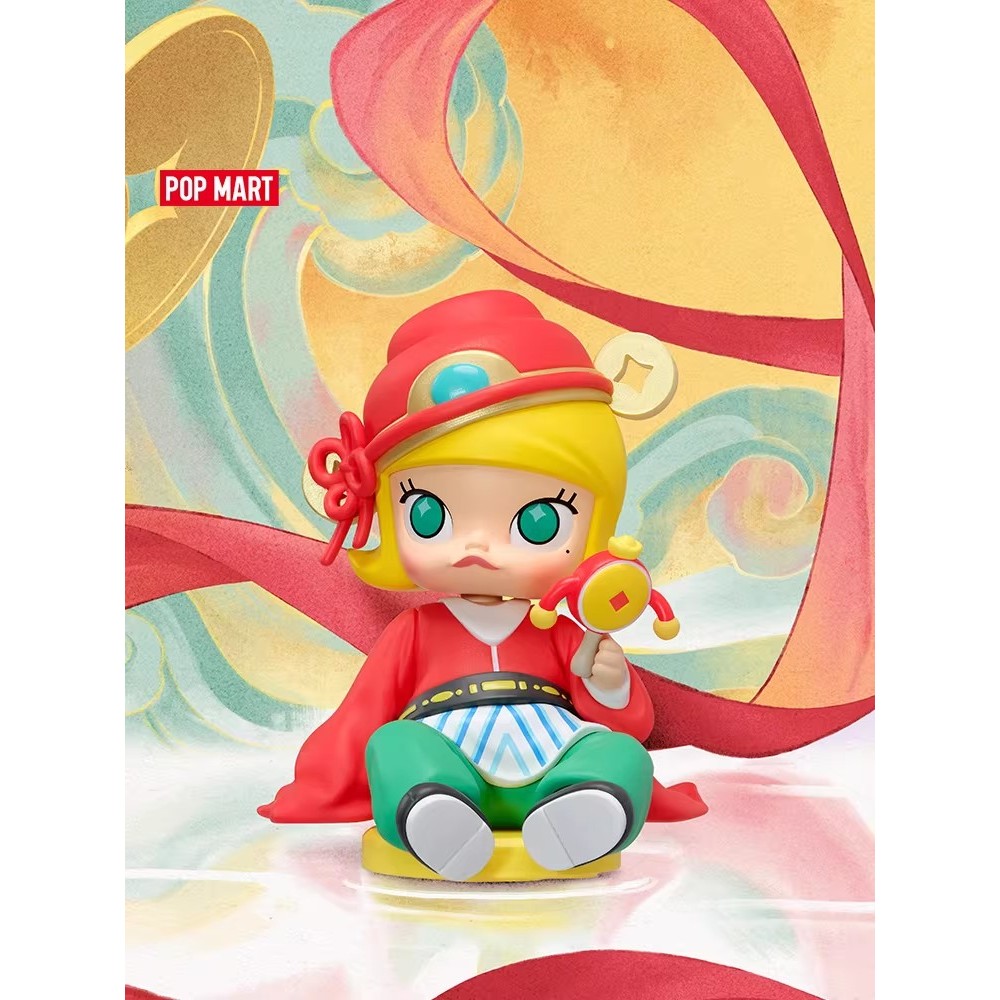 POPMART Blinding Box Toys Figurines ของสะสมชุดของขวัญของ Golden Sprint Series