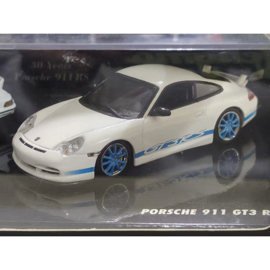 Mini Cut 1/43 Porsche 911 RS Set 993 gt3rs Blue 911 rsr2.8 Blue