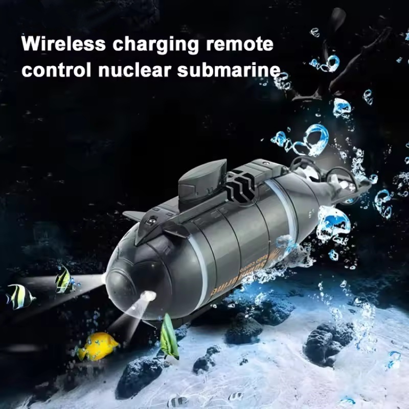 RC เรือดําน้ําเรือ Mini Speedboat เรือกันน้ําชาร์จดําน้ํารุ่นรีโมทคอนโทรล Submarine ของเล่นเด็กของขวัญวันเกิด