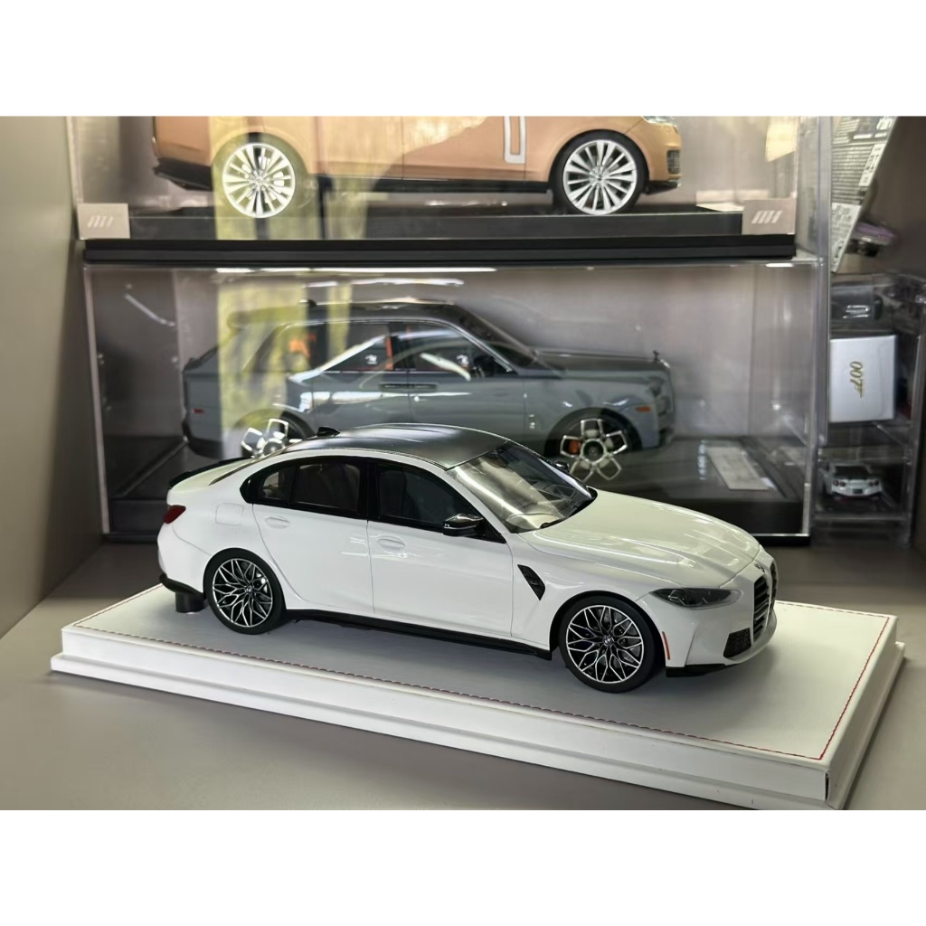Topspeed 1: 18 BMW M3 Glacier White BMW Resin Model