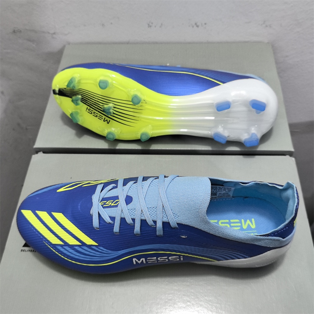 รองเท้าฟุตบอล F50 Elite Yamal FG แบบถัก ทนทาน สำหรับผู้ชาย