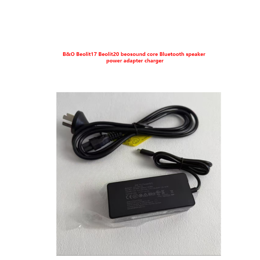 เปลี่ยนต้นฉบับสําหรับ B&O Beolit17 Beolit20 beosound core ลําโพงบลูทูธอะแดปเตอร์ชาร์จไฟ