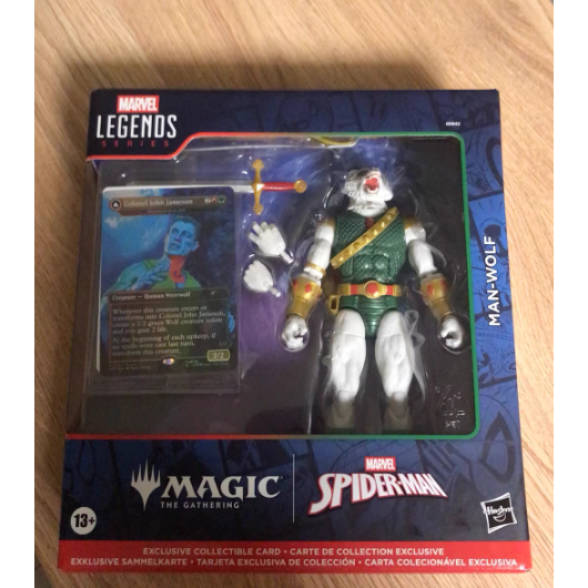 Hasbro Marvel Legends Spider-Man Magic: The Gathering Werewolf Action Figure