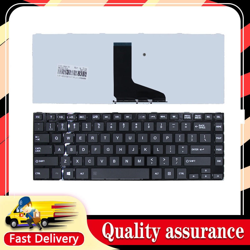 แป้นพิมพ์แล็ปท็อปใหม่สําหรับ TOSHIBA P840 P845 M800 M805 C800 C805 C840 C845 L800 L805 L830 L835 L84