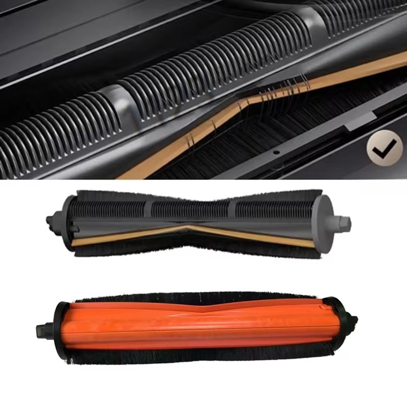 แปรงลูกกลิ้งป้องกันการพันกันเข้ากันได้กับ xiaomi B101CN X10+ X20+ C102 S10+ B105 B108CN B113CN B116 