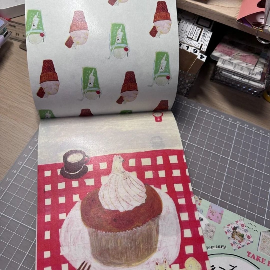 Keiko Shibata Material Book Illustration Note diy Handbook