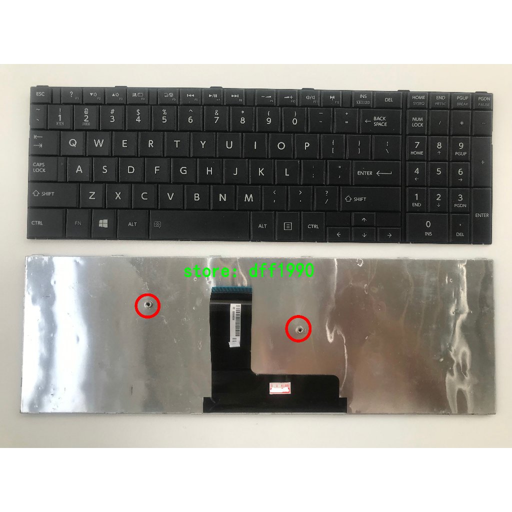 คีย์บอร์ด TOSHIBA R50-B B25/11MB B35/M B55/A B45/A R35/M/N R35/P