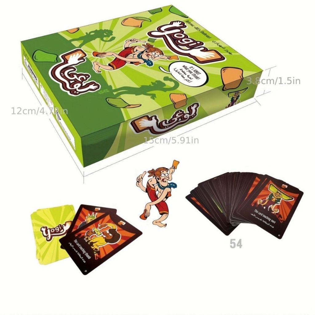 ตลกโยคะ Yogi The Card Game ของเล่นเวอร์ชั่นภาษาไทย - เกมปาร์ตี้ปริศนาหลายคนของขวัญน่ารัก