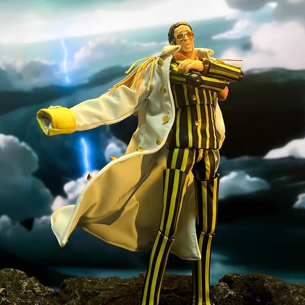 Shf One Piece Navy General Kizaru Cloak ไม่มีรุ่น