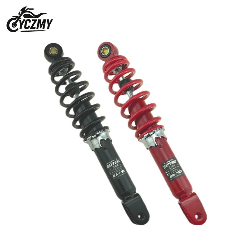 🛵1 ชิ้น 235 265 300 มิลลิเมตรโช้คอัพหลังสําหรับ Yamaha JOG50 JOG90 Honda DIO 50 ZX 50 AF18 AF25 AF27 AF28 AF34 AF35 รถจักรยานยนต์สกู๊ตเตอร์