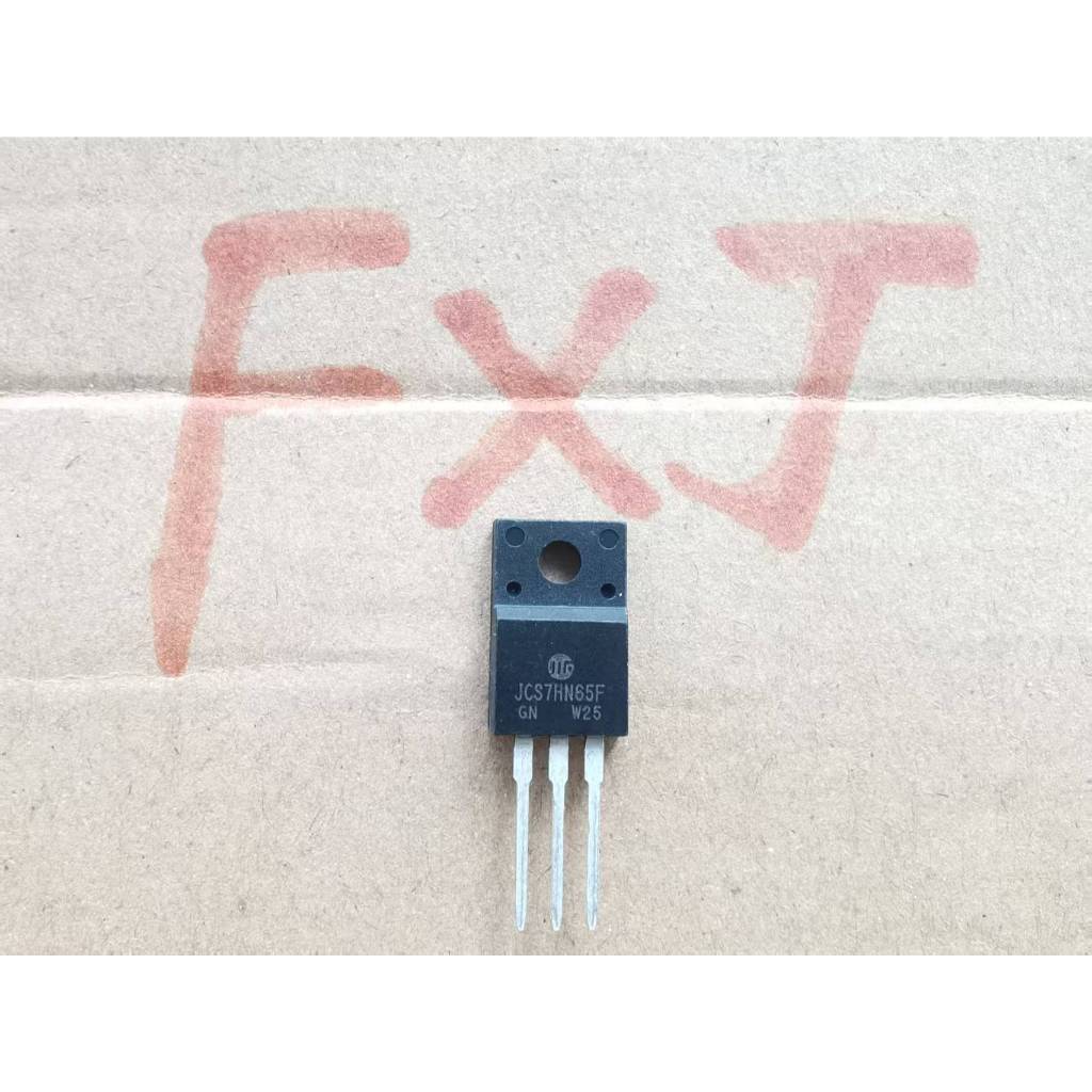 ((5 ชิ้น) JCS7HN65F สินค้าคงคลังพร้อมสต็อก TO-220F Field Effect Tube 7A 650V ยี่ห้อใหม่