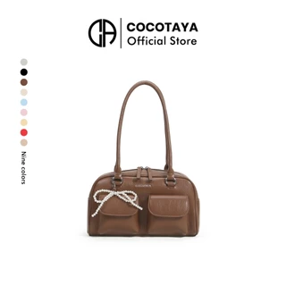 (COCOTAYA) Aubby Bag แฟชั่นใหม่กระเป๋าใต้วงแขนกระเป๋าสี่เหลี่ยมเล็กกระเป๋าสะพายเวอร์ชั่นเกาหลี