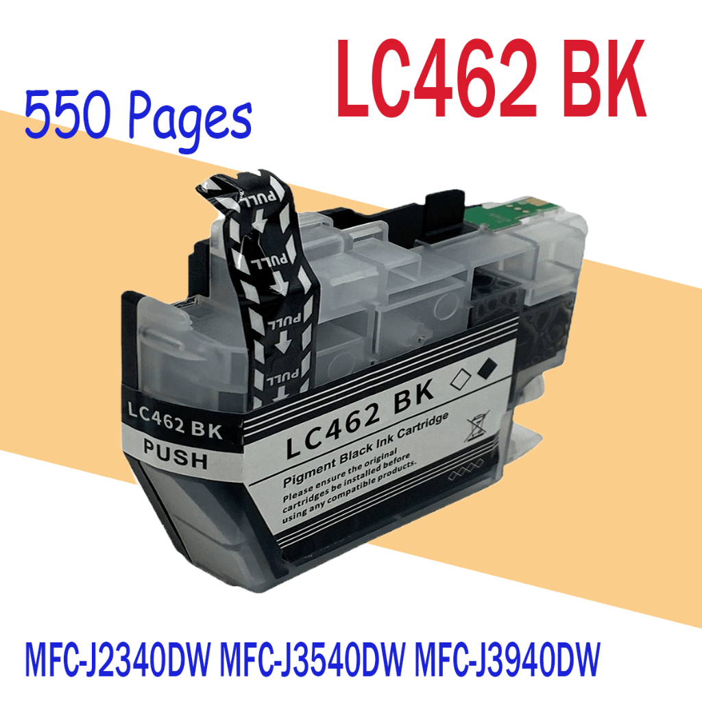 LC462 ตลับหมึกที่ผลิตใหม่ LC462 XL สําหรับ Brother Officejet MFC-J2340DW MFC-J3540DW MFC-J3940DW เคร