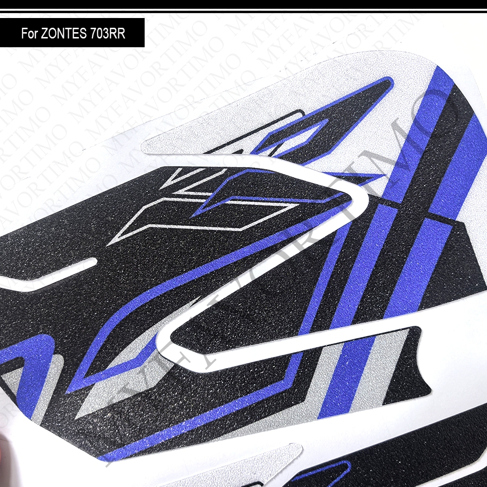 703RR รถจักรยานยนต์การใช้ถัง Pad เหมาะสําหรับ ZT703-RR ZT-703RR ZT703 RR ผจญภัยจักรยานการใช้ Pad cov