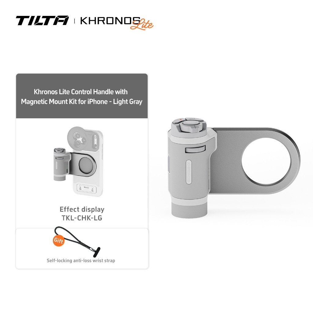 Khronos iPhone17 Pro/Pro Max Lite ควบคุม Handle พร้อมชุดแม่เหล็กสําหรับ iPhone Advanced Mobile Filmm